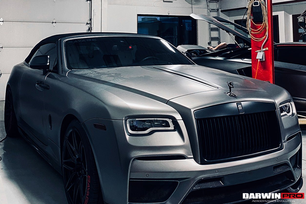 2016 - 2020 Rolls-Royce Wraith & Dawn - BKSS Portion Carbon Fiber Front Bumper