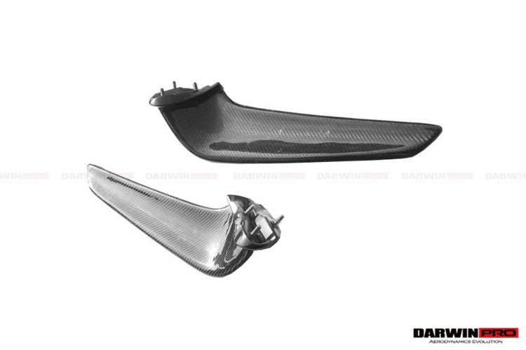 2010 - 2015 Ferrari 458 Coupe/Spyder Carbon Fiber Front Canards