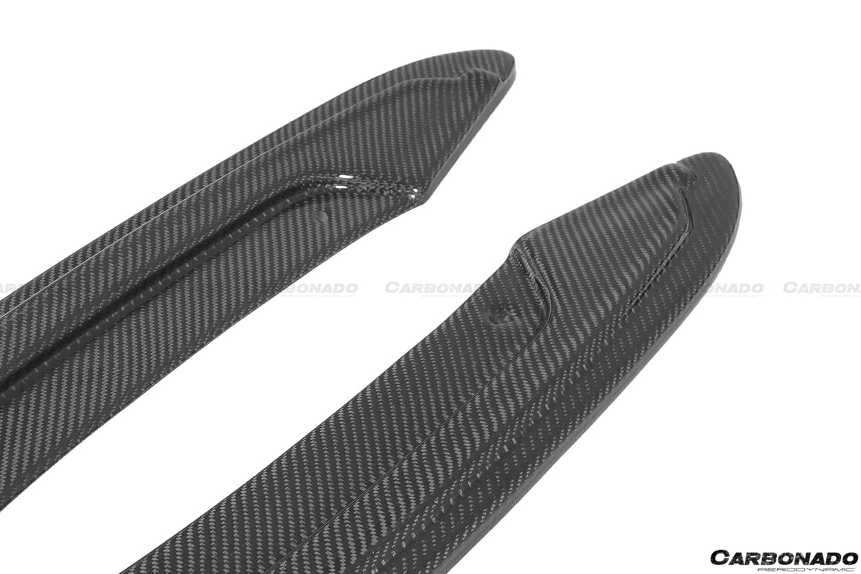 2013 - 2018 Audi RS6 Avant MN Style Carbon Fiber Rear Cap Splliter