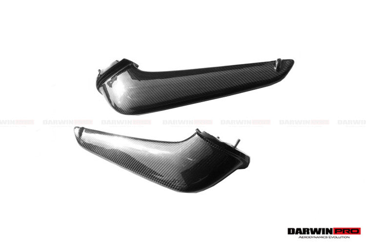 2010 - 2015 Ferrari 458 Coupe/Spyder Carbon Fiber Front Canards