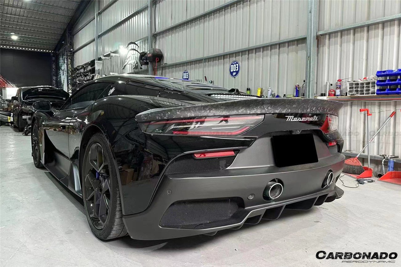 2020 - 2024 Maserati MC20 SVD Style Dry Carbon Fiber Rear Ducktail Spoiler
