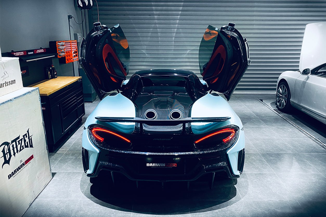 2018 - 2021 McLaren 600lt Carbon Fiber Rear Bumper