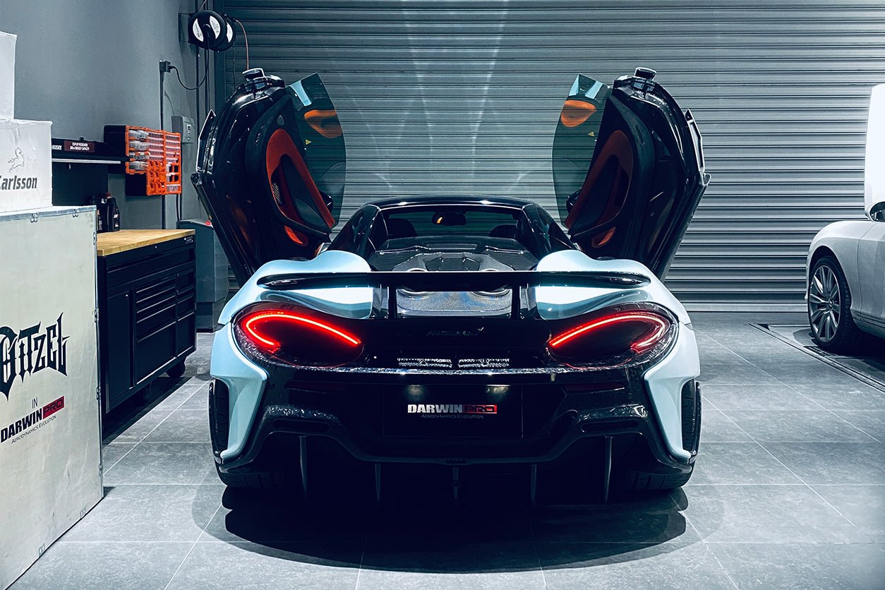 2018 - 2021 McLaren 600lt Carbon Fiber Rear Bumper