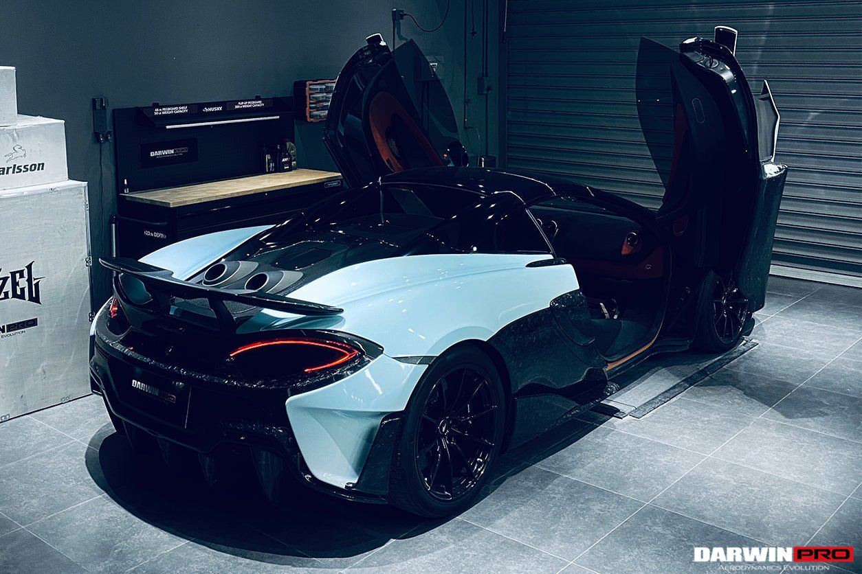 2015 - 2021 McLaren 600lt 540C 570S Cabon Fiber Side Skirts Under Board
