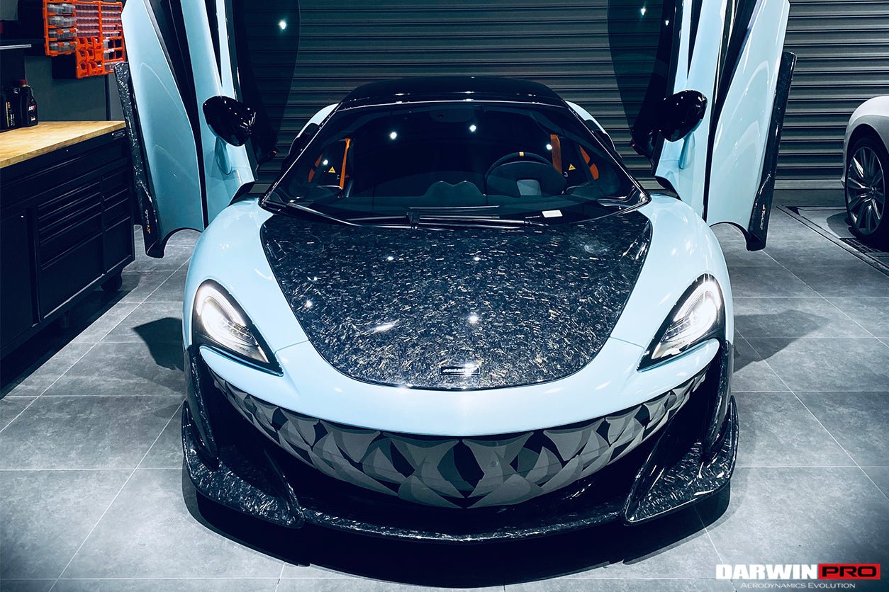 2015 - 2020 McLaren 540C & 570S Carbon Fiber Front Bumper Lip With Undertray