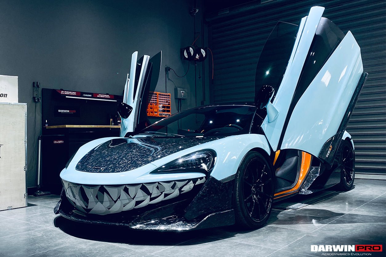 2015 - 2021 McLaren 600lt 540C 570S Cabon Fiber Side Skirts Under Board