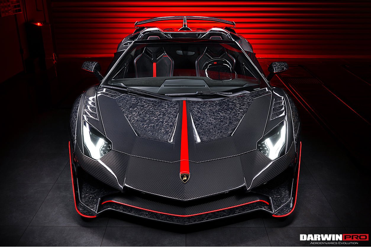 2011 - 2016 Lamborghini Aventador LP700 LP720 LP750 SVJ SV Coupe & Roadster Dry Carbon Fiber Mirror Housing Replacement