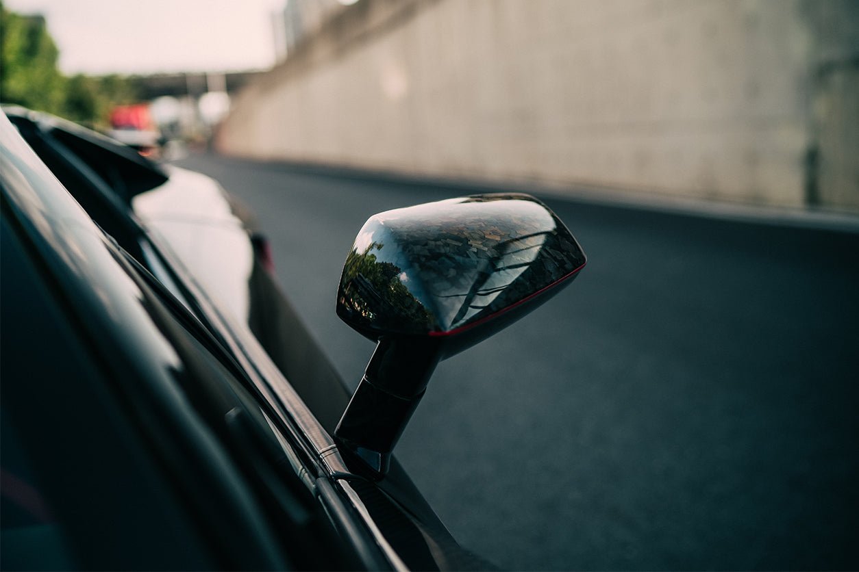 2011 - 2016 Lamborghini Aventador LP700 LP720 LP750 SVJ SV Coupe & Roadster Dry Carbon Fiber Mirror Housing Replacement