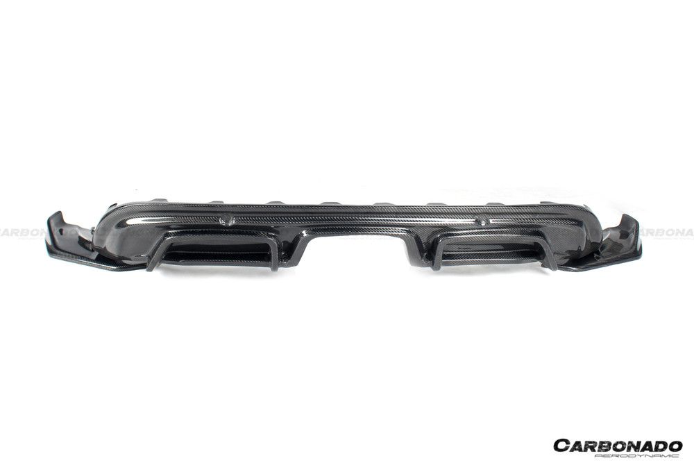 Porsche 718 Cayman Boxster 982 AM Style Carbon Fiber Rear Lip 2017-2025