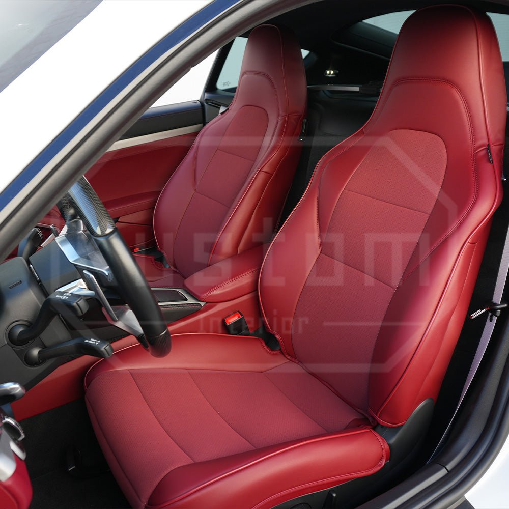 Porsche 911 991 Custom Leather Seat Covers 2011-2019