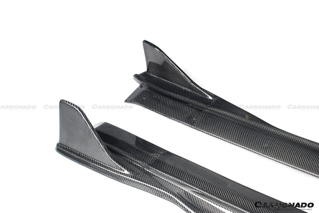 2017 - 2023 Porsche 718 Cayman/Boxster AM Style Carbon Fiber Side Skirts