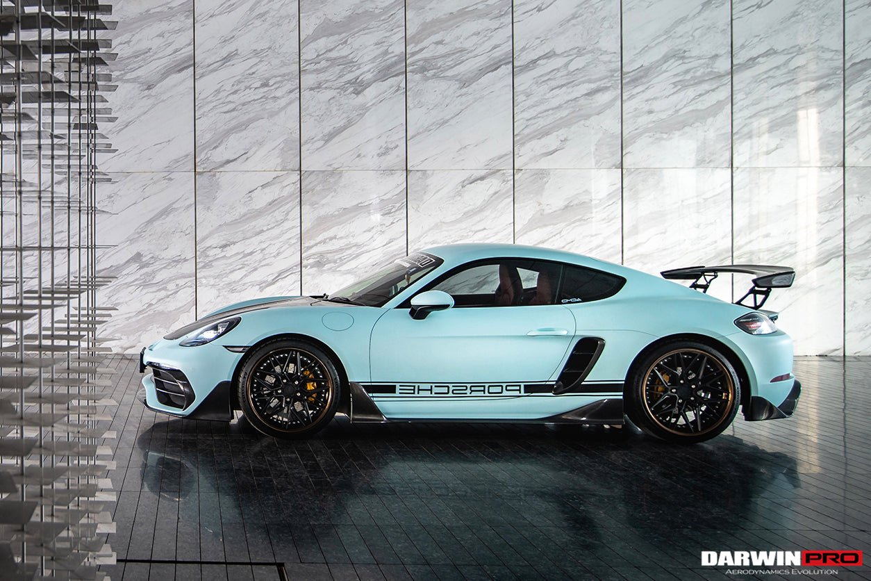 2016 - 2024 Porsche 718 Cayman & Boxster BKSS Style Carbon Fiber Trunk Spoiler