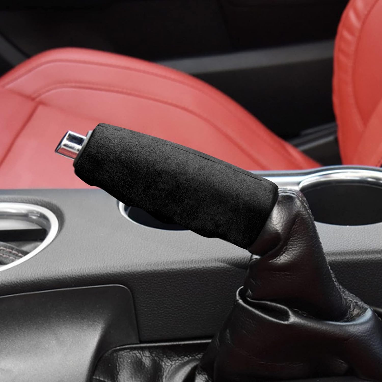 Ford Mustang Alcantara Handbrake Cover 2015-23