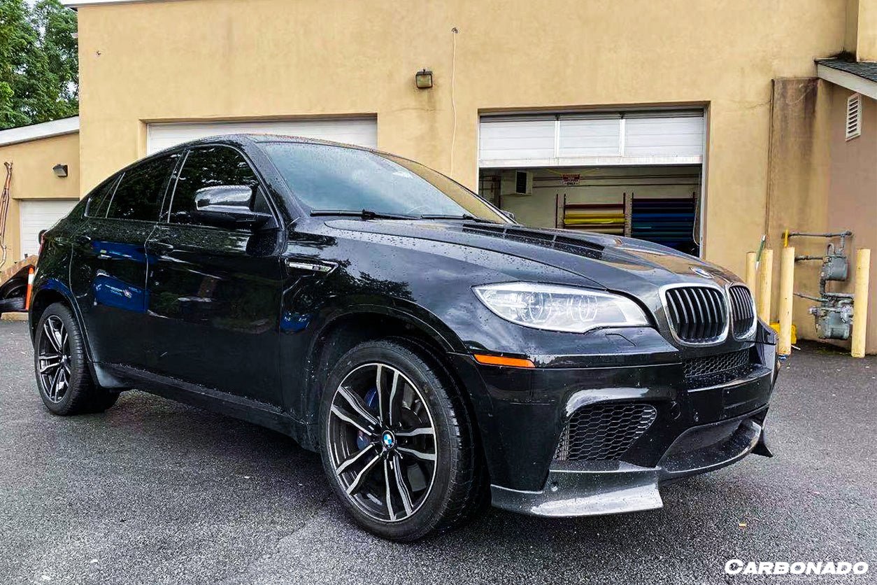2009-2014 BMW E70 E71 X5M X6M AK Style Carbon Fiber Front Lip