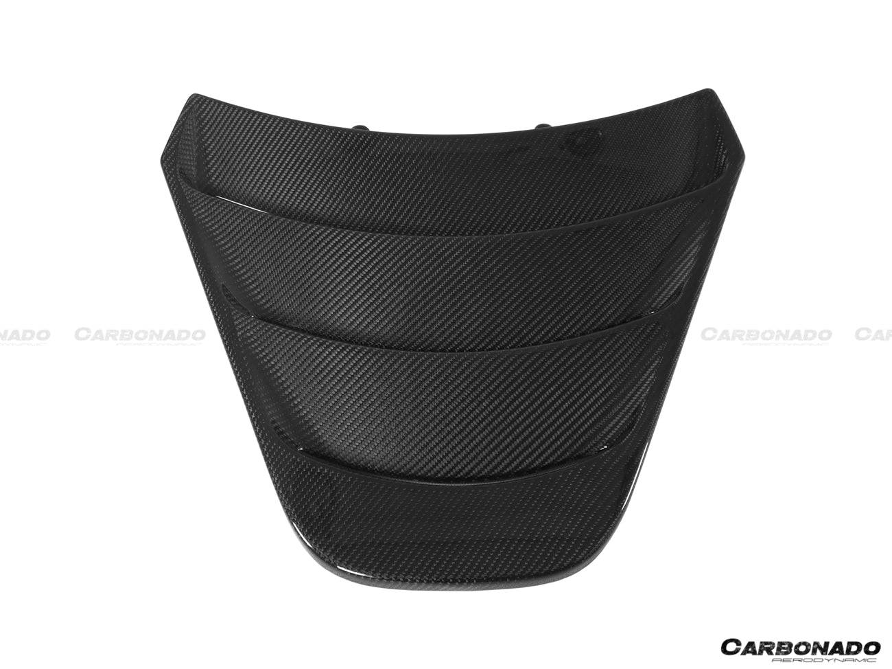 McLaren 720S P14 Coupe Dry Carbon Fiber Engine Cover Replacement 2017-2022