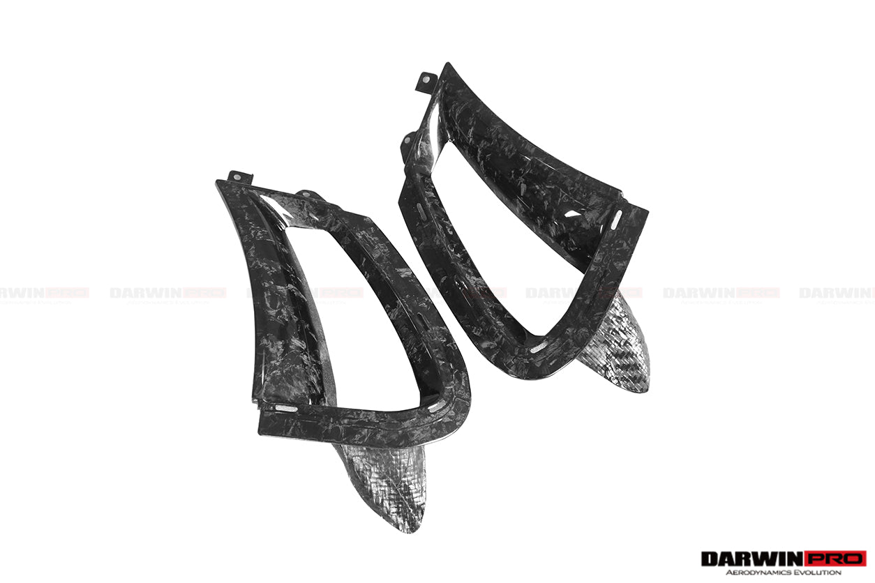 2017 - 2020 McLaren 720S Carbon Fiber Front Bumper Side Air Vents Replacement