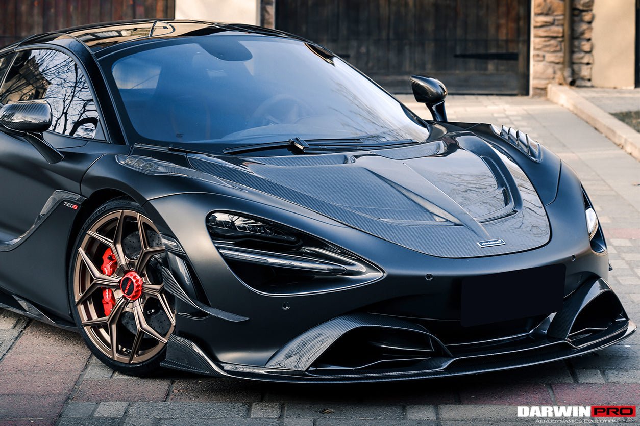 2017 - 2021 McLaren 720s Se²NWB Style Carbon Fiber Front Lip