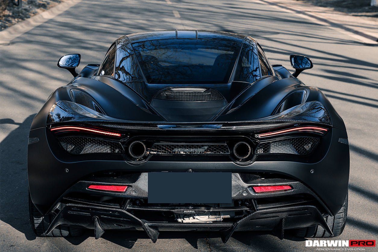 2017 - 2021 McLaren 720S BKSS Style Carbon Fiber Rear Diffuser