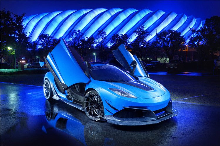2011-2014 McLaren 12C Rebel Style Carbon Fiber Body Kit