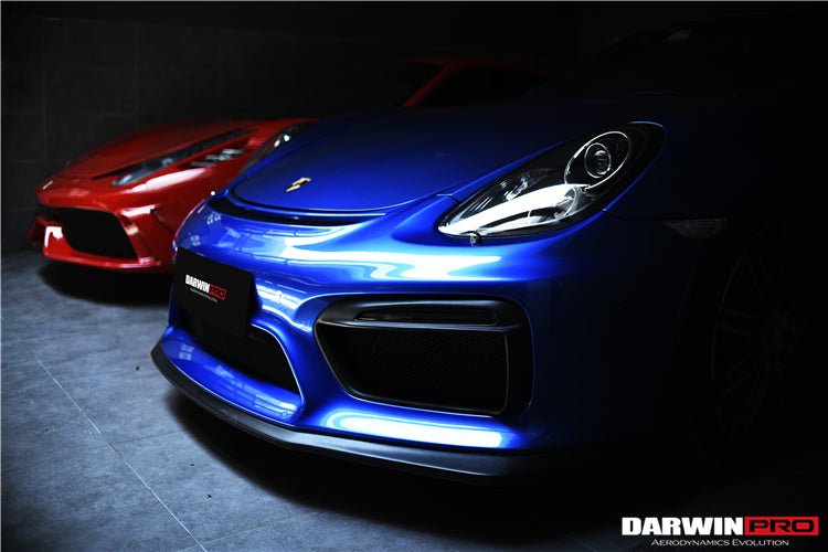 2012 - 2016 Porsche 981 Boxster & Cayman GT4 Style Front Bumper