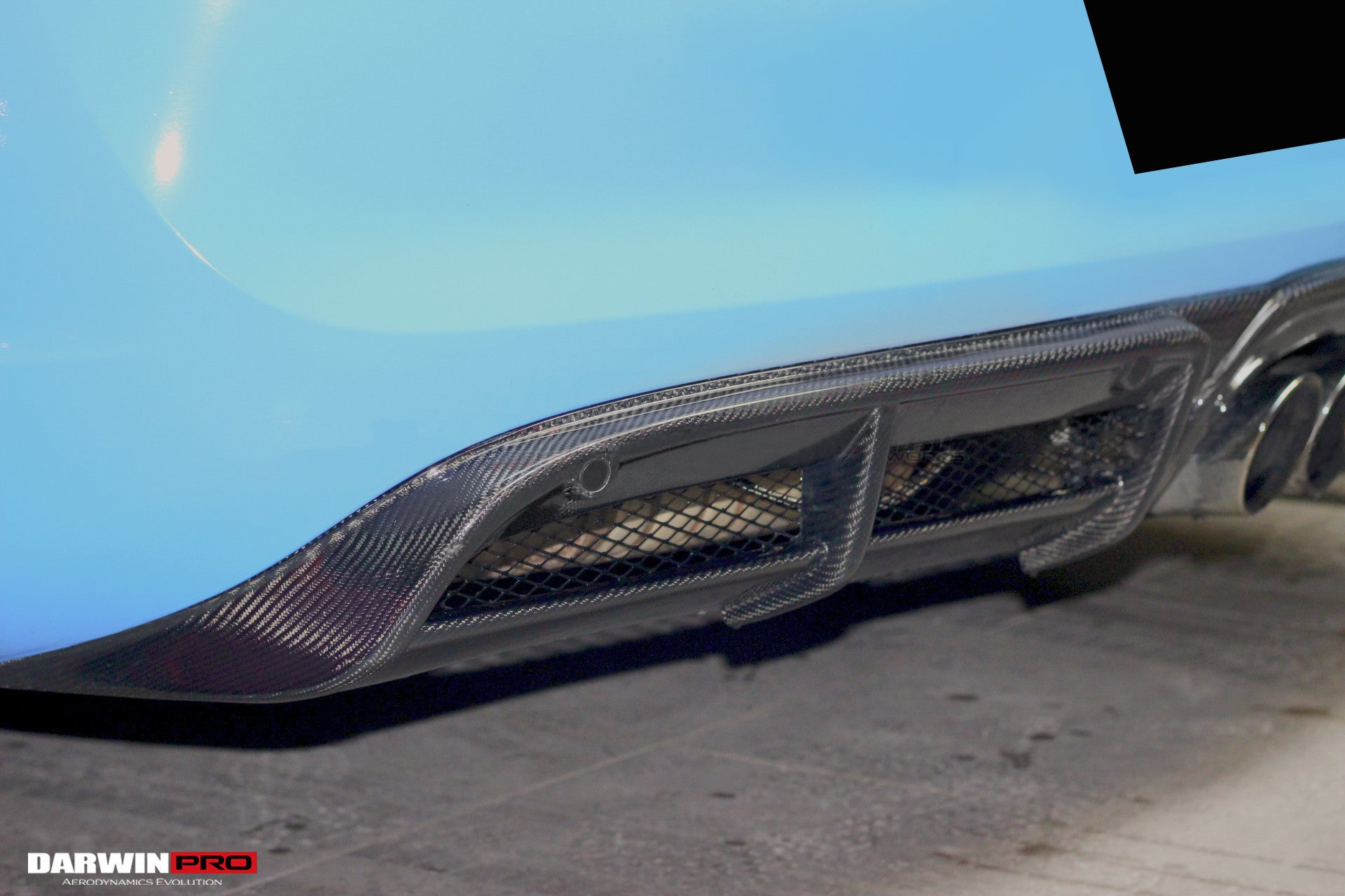 2012 - 2016 Porsche 981 Boxster/Cayman GT4 Style Carbon Fiber Rear Diffuser