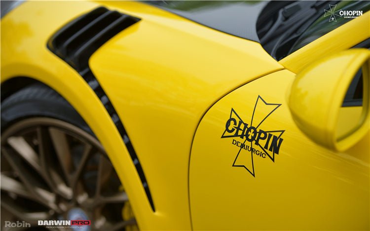 2012 - 2015 Porsche 911 991.1 Carrera/S Targa 4/4S GT2RS Style Partial Carbon Fiber Fender