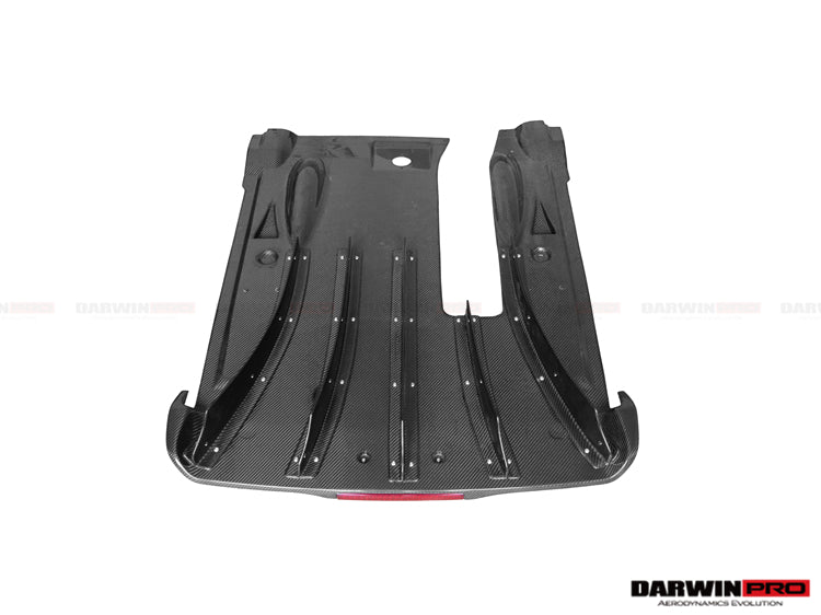 2012 - 2022 Nissan GTR R35 DBA & EBA NSM Style Carbon Fiber Rear Diffuser With canards & break light