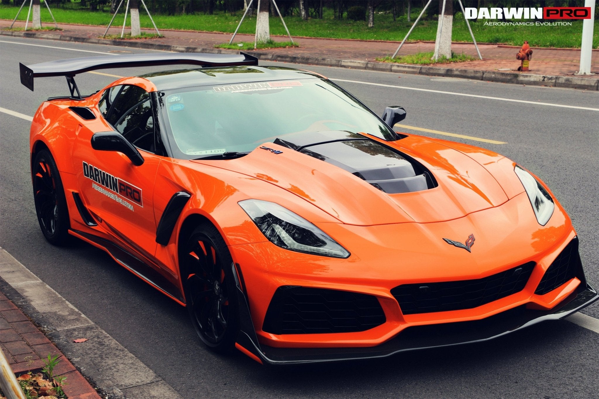 2013-2019 Corvette C7 Z51 Convert ZR1 Style Front Body Kit