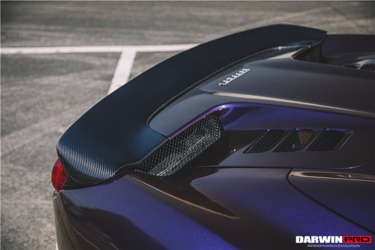 2010 - 2015 Ferrari 458 Spider BKSS Style Partial Carbon Fiber Full Body Kit