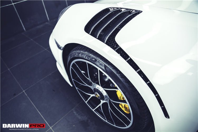 2016 - 2019 Porsche 911 991.2 Turbo/S GT3RS Style Partial Carbon Fiber Fender