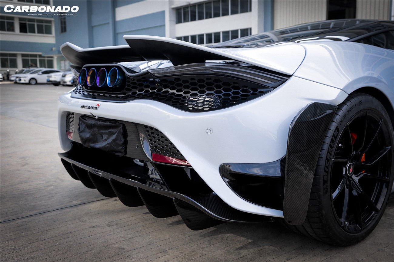 2017 - 2022 McLaren 720s 765LT-Style Rear Bumper and Wing