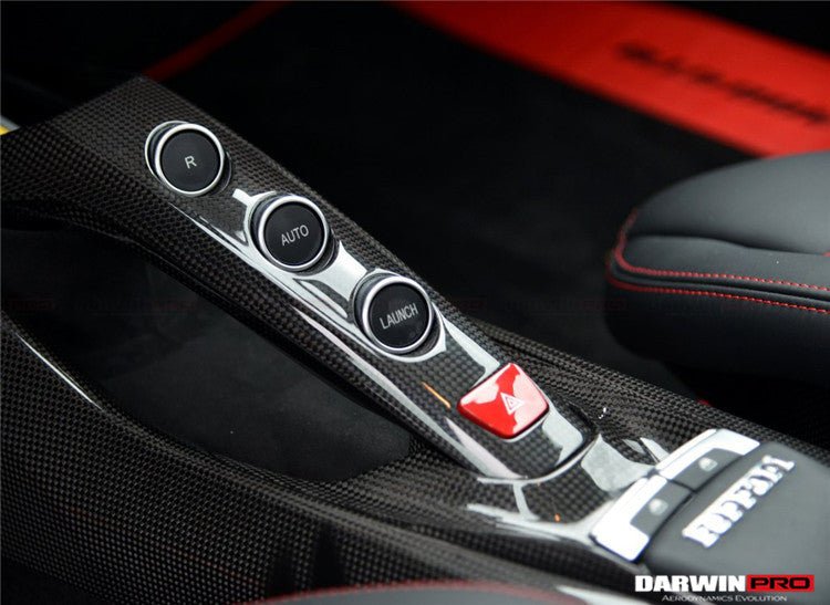 2015 - 2020 Ferrari 488 GTB/Spyder Dry Carbon Fiber Bridge Control