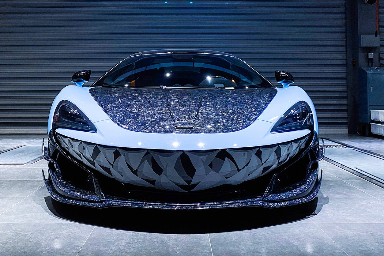 2015 - 2021 McLaren 600lt & 570S BKSS Style Carbon Fiber Front Lip