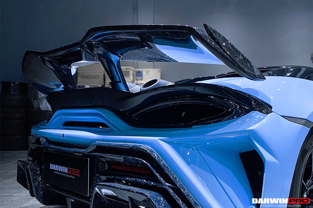 2018 - 2021 McLaren 600lt BKSS Style Carbon Fiber Trunk Spoiler
