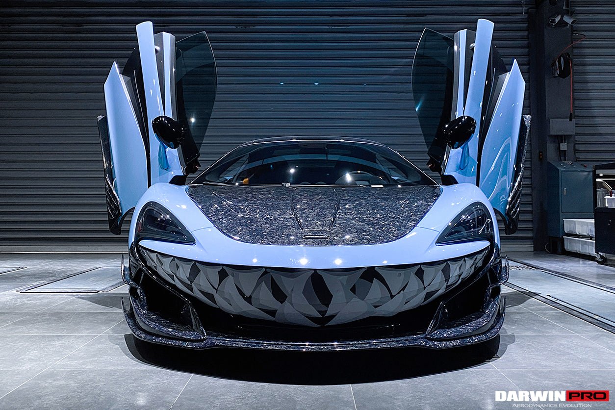 2018 - 2021 McLaren 600lt 2015 - 2021 540C/570s/570gt BKSSII Style Carbon Fiber Hood
