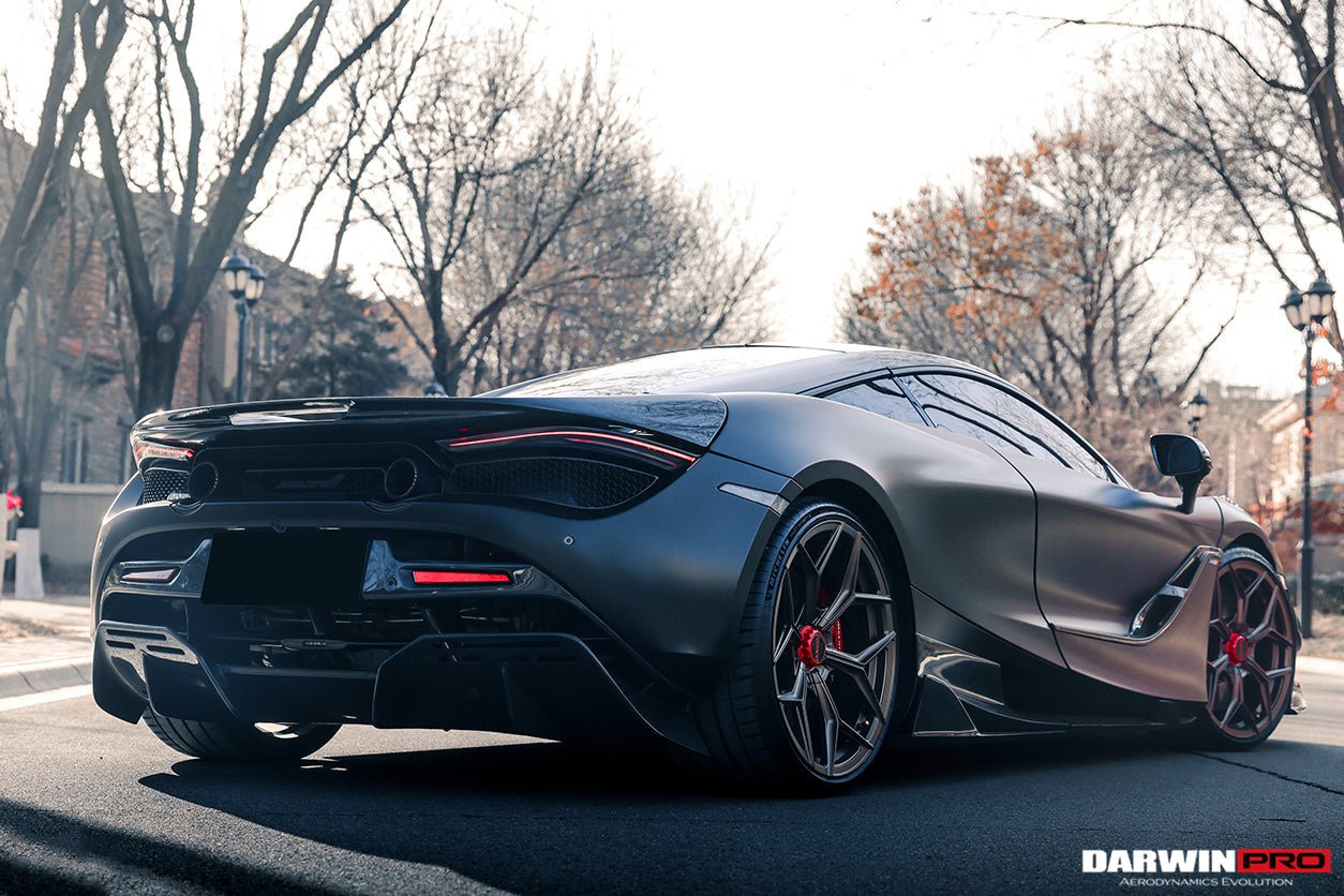 2017 - 2021 McLaren 720S BKSS Style Carbon Fiber Rear Diffuser