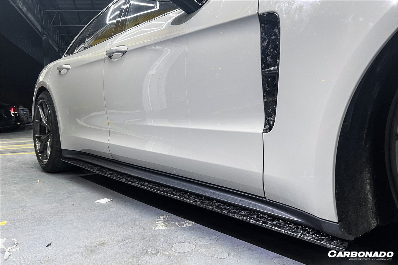 2017 - 2023 Porsche Panamera 971-1 & 971-2 OD Style Side Skirts