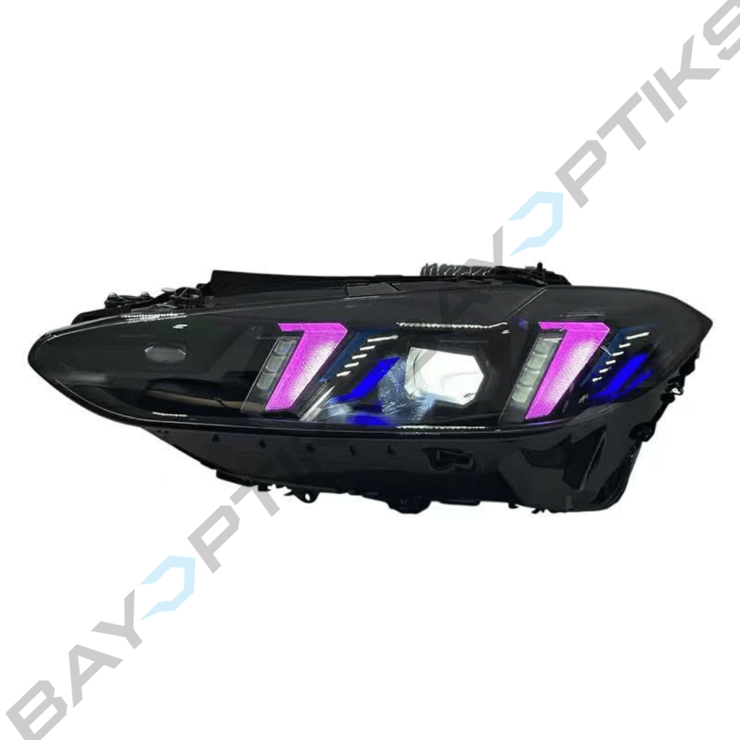 BMW G22 G26 G82 4 Series M4 Exclusive Laser Style RGB DRL LED Headlights 2021-2023