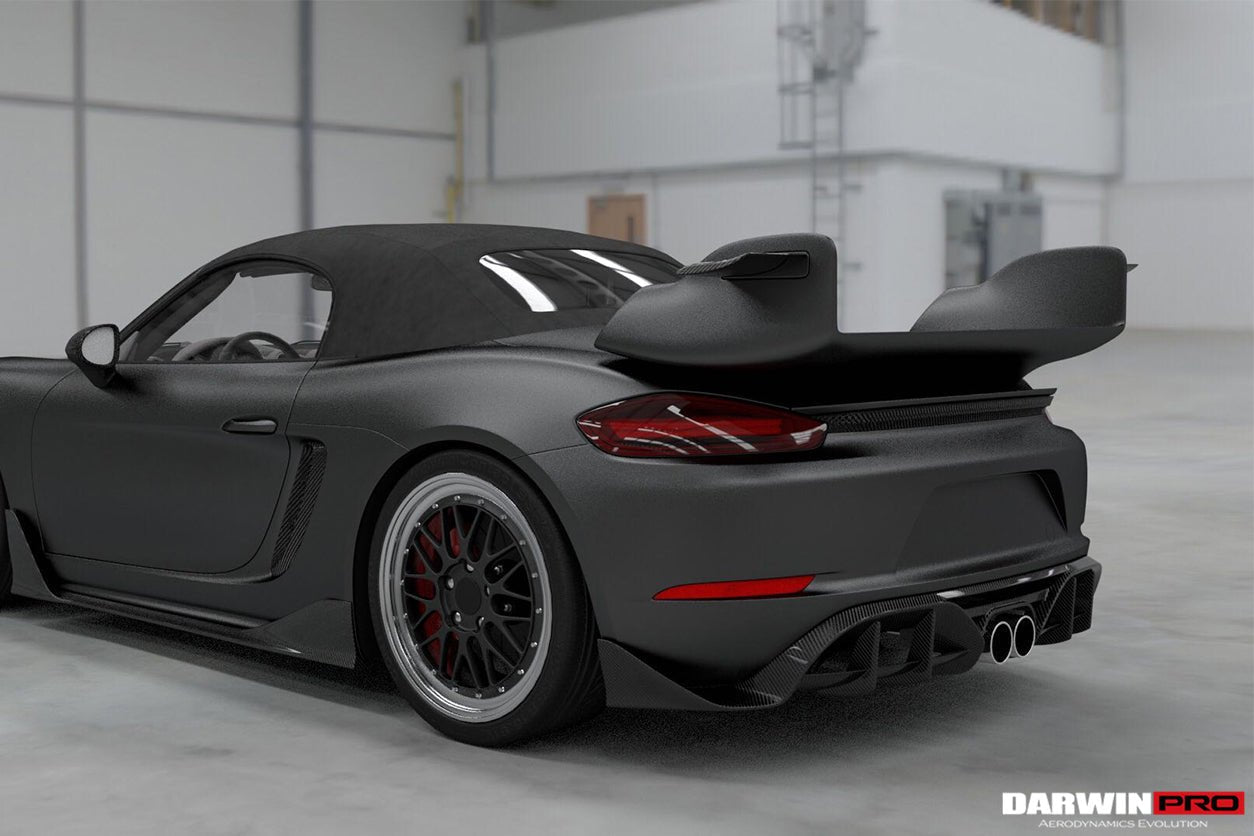 2016 - 2024 Porsche 718 Boxster STM Style Trunk Spoiler