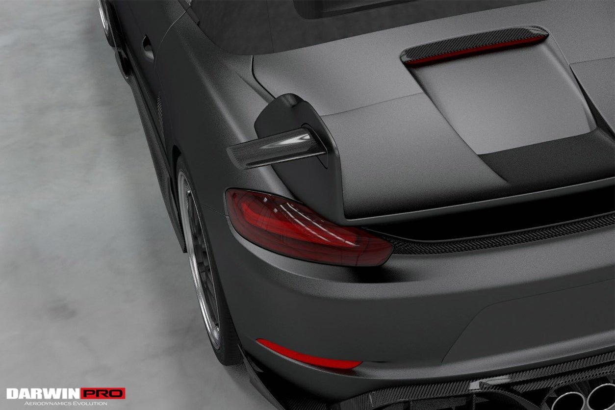 2016 - 2024 Porsche 718 Boxster STM Style Trunk Spoiler