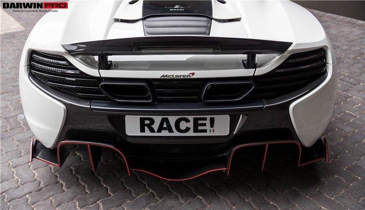 2011 - 2017 McLaren MP4 12C/650s BKSS Style Rear Diffuser