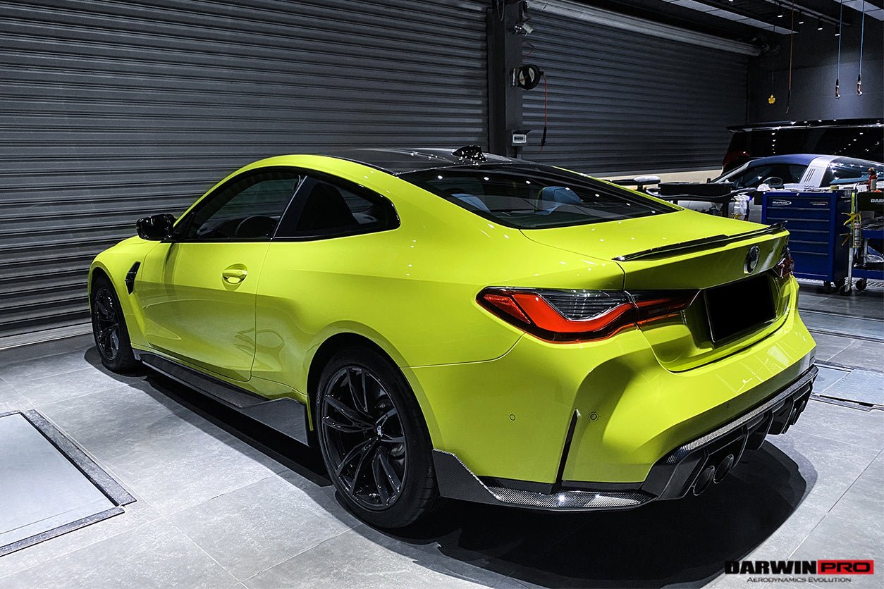 2021-2025 BMW M4 G82/G83 M3 G80 Carbon Fiber Rear Diffuser Trim Replacement Lip