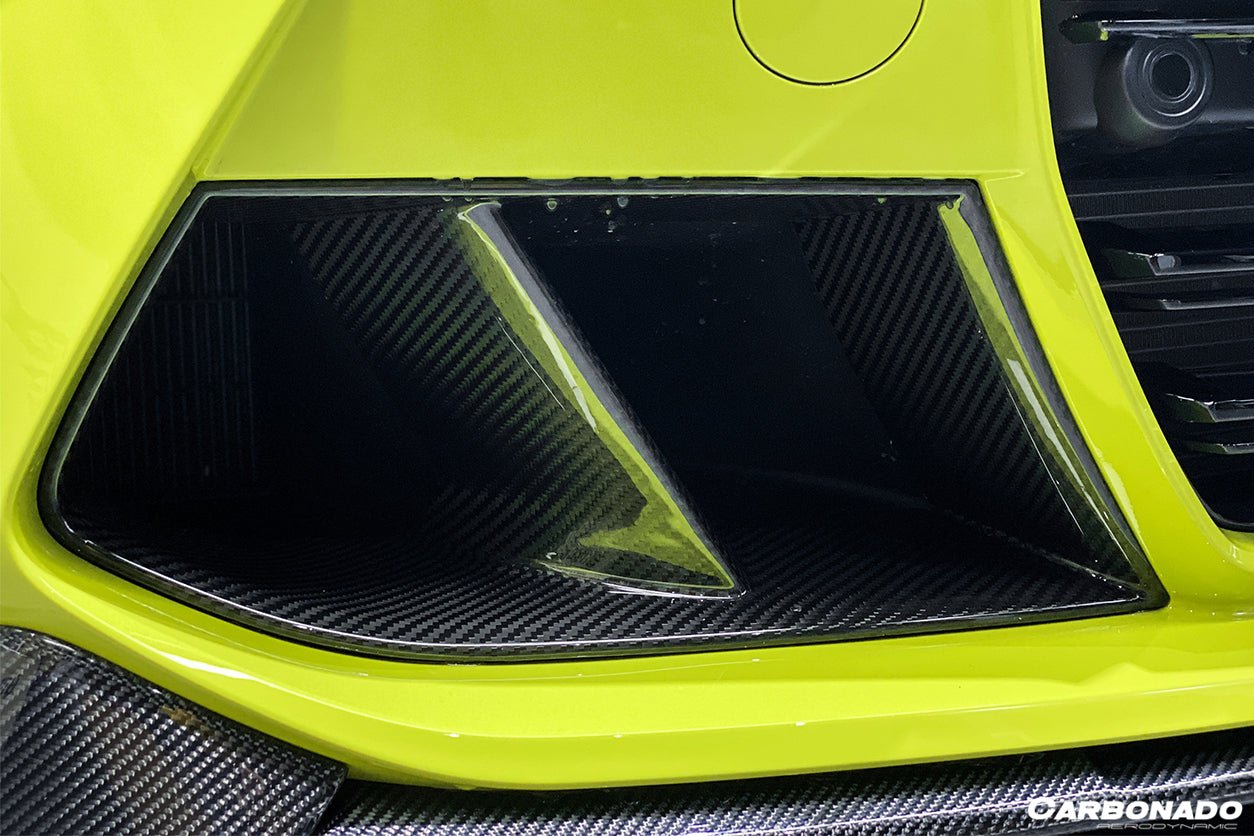 2021-2025 BMW M3 G80 M4 G82 G83 MP Style Carbon Fiber Front Bumper Air Vents