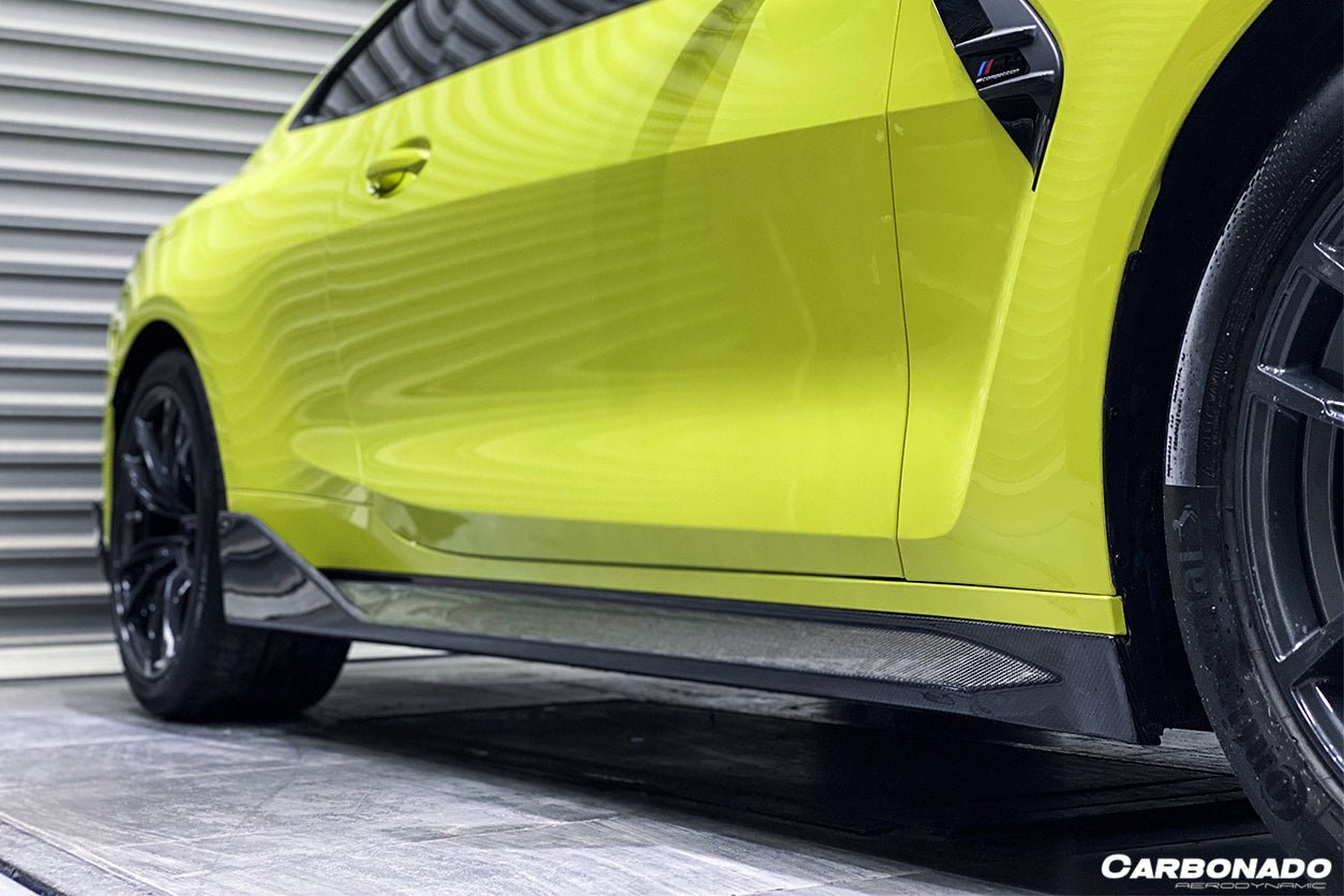 2021-2025 BMW M4 G82 G83 MP Style Carbon Fiber Side Skirts