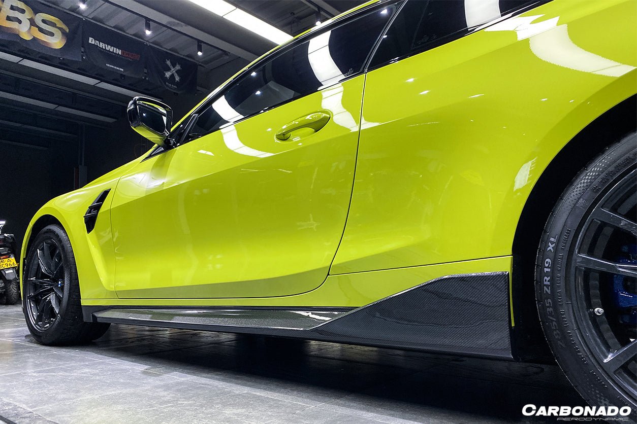 2021-2025 BMW M4 G82 G83 MP Style Carbon Fiber Side Skirts