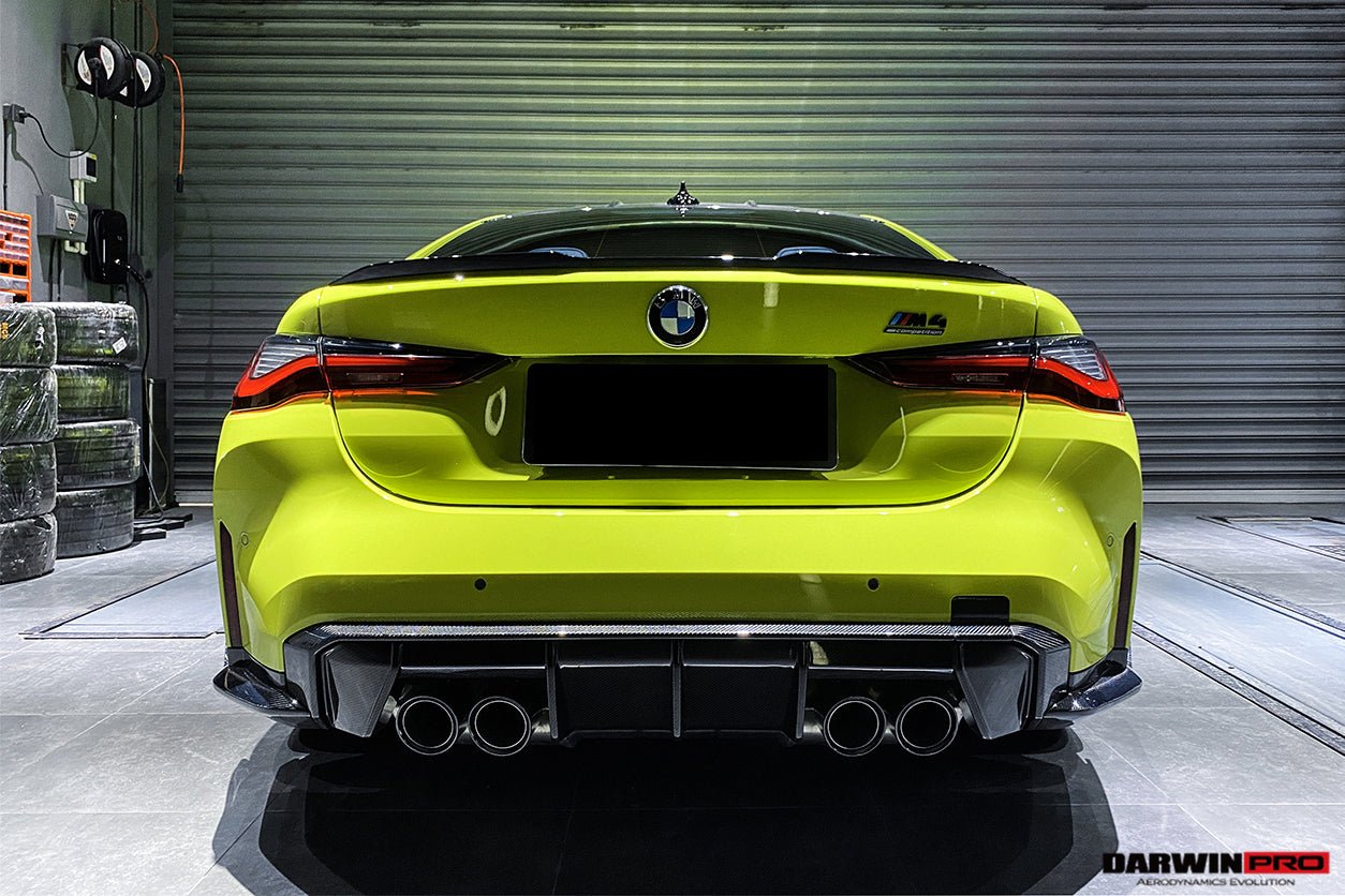 2021-2025 BMW M4 G82/G83 M3 G80 Carbon Fiber Rear Diffuser Trim Replacement Lip