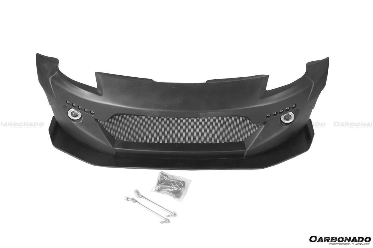2003 - 2008 Nissan 350Z BRY Style Front Bumper with LED Lights & Support Rod