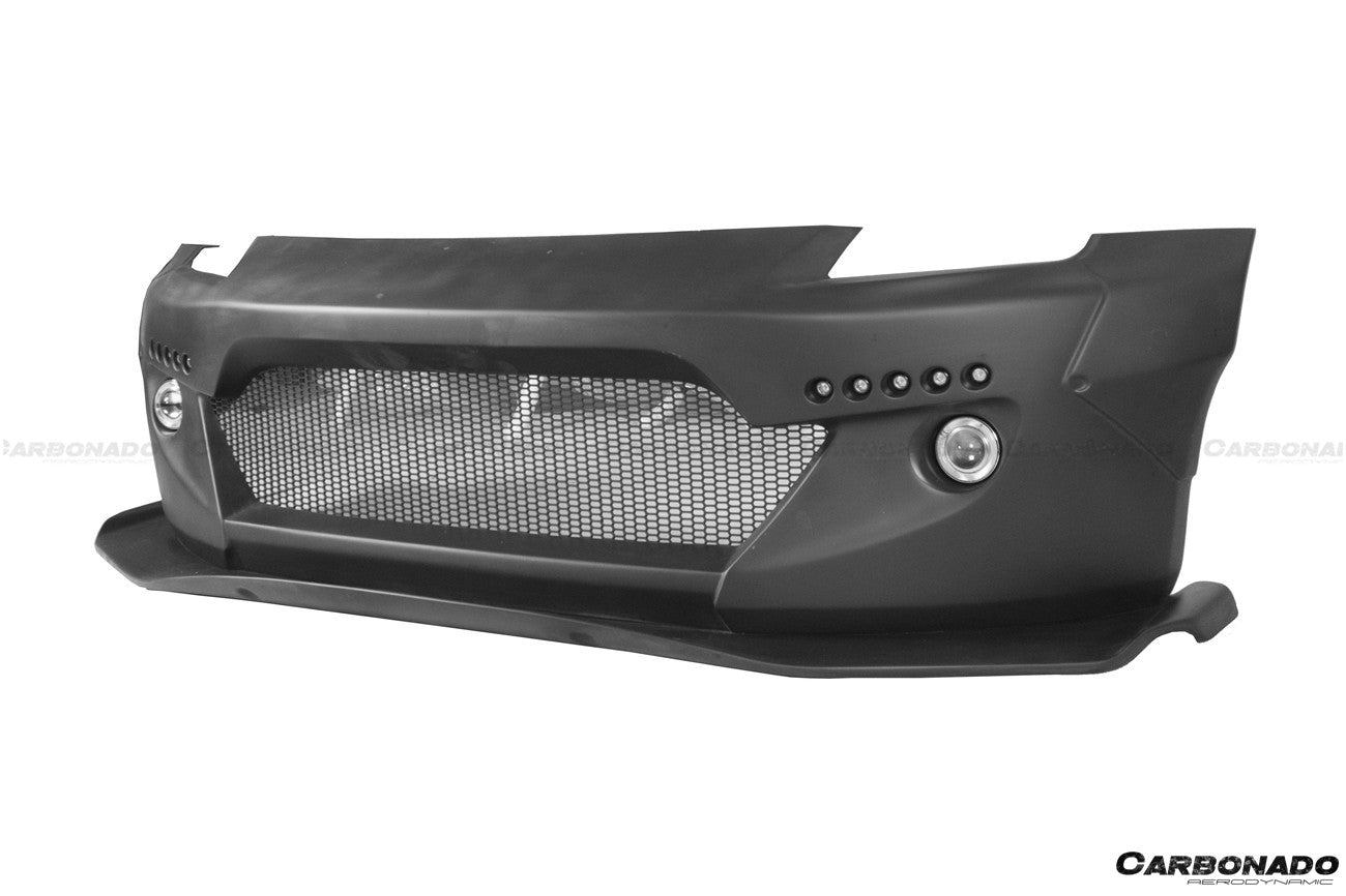 2003 - 2008 Nissan 350Z BRY Style Front Bumper with LED Lights & Support Rod