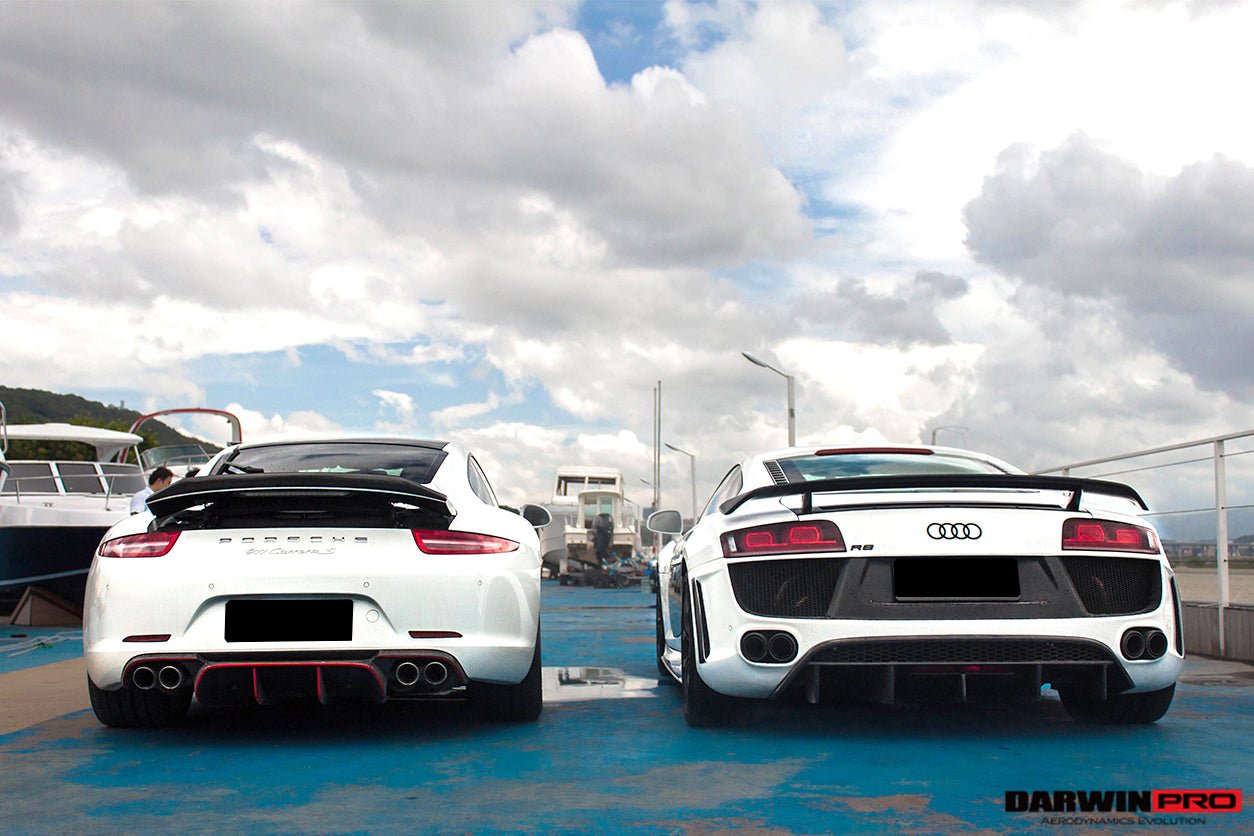 2006 - 2015 Audi R8 Coupe & Spyder DPGT Style Rear Bumper