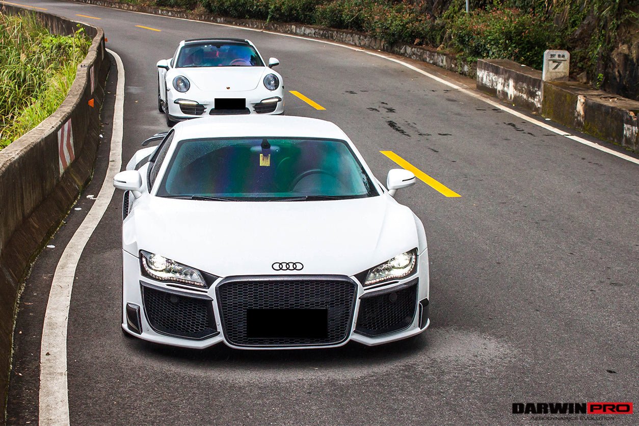 2006 - 2015 Audi R8 Coupe & Spyder DPGT Style Front Bumper